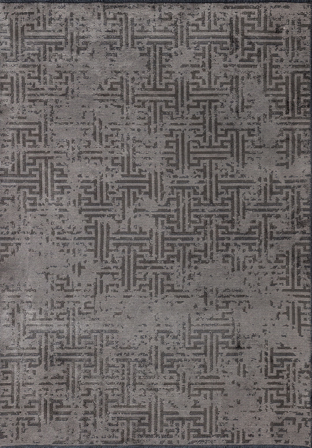 Labyrinth Grey - Anthracite Rug