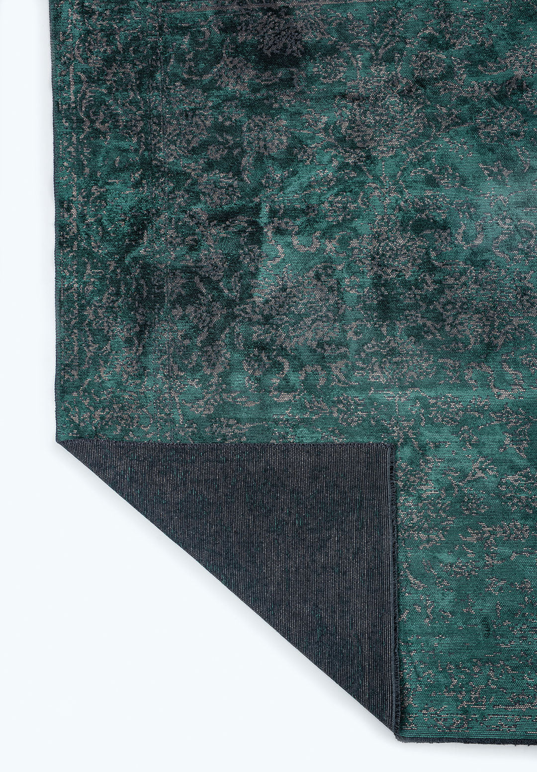 Classy Beige - Dark Green Rug