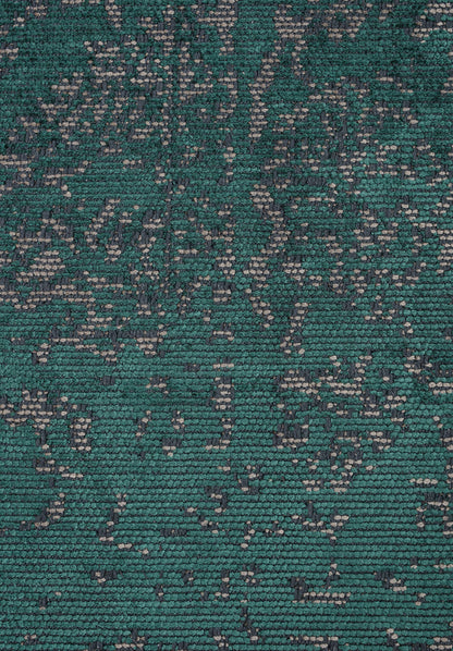 Classy Beige - Dark Green Rug