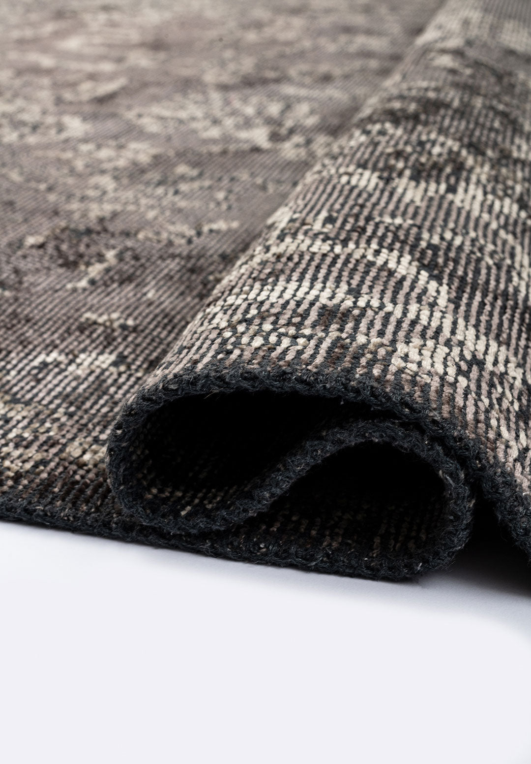 Classy Beige - Dark Grey Rug