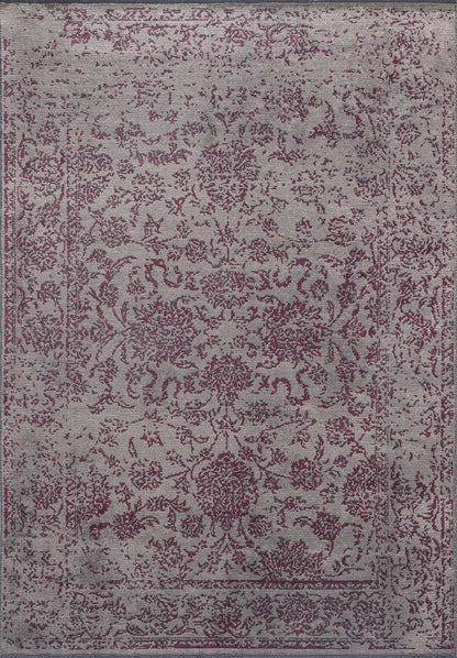 Classy Dark Damson - Copper Rug