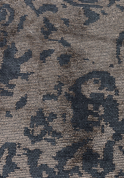 Seal Blue - Beige Rug
