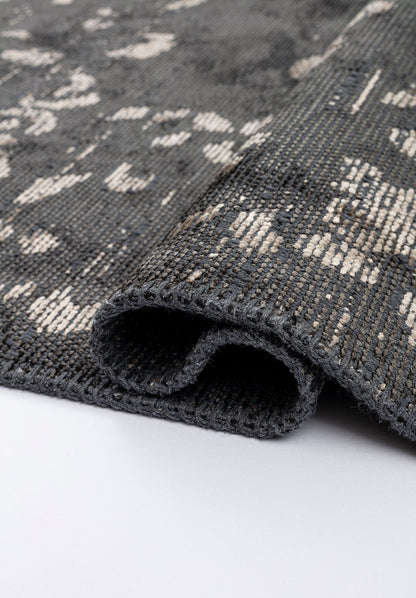 Flora Beige - Anthracite Rug
