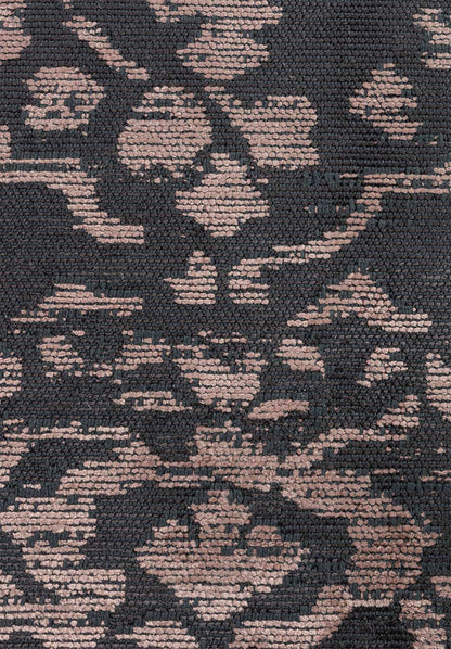Flora Copper - Charcoal Rug