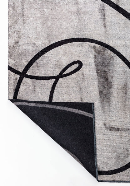 Signature Black - Light Grey Rug