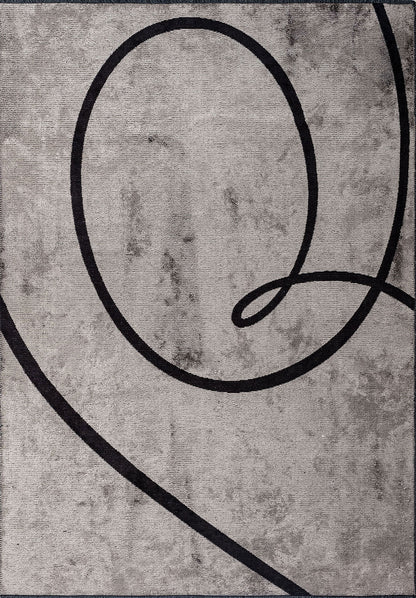 Signature Black - Light Grey Rug