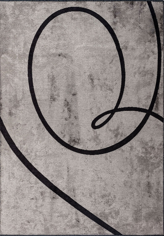 Signature Black - Light Grey Rug
