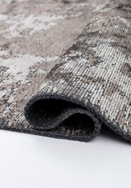 Flash Light Grey - Dark Grey Rug