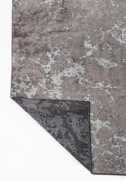 Flash Light Grey - Dark Grey Rug