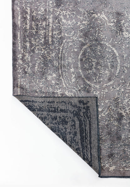 Babylon Dark Grey - Beige Rug