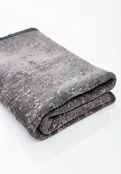Babylon Dark Grey - Beige Rug
