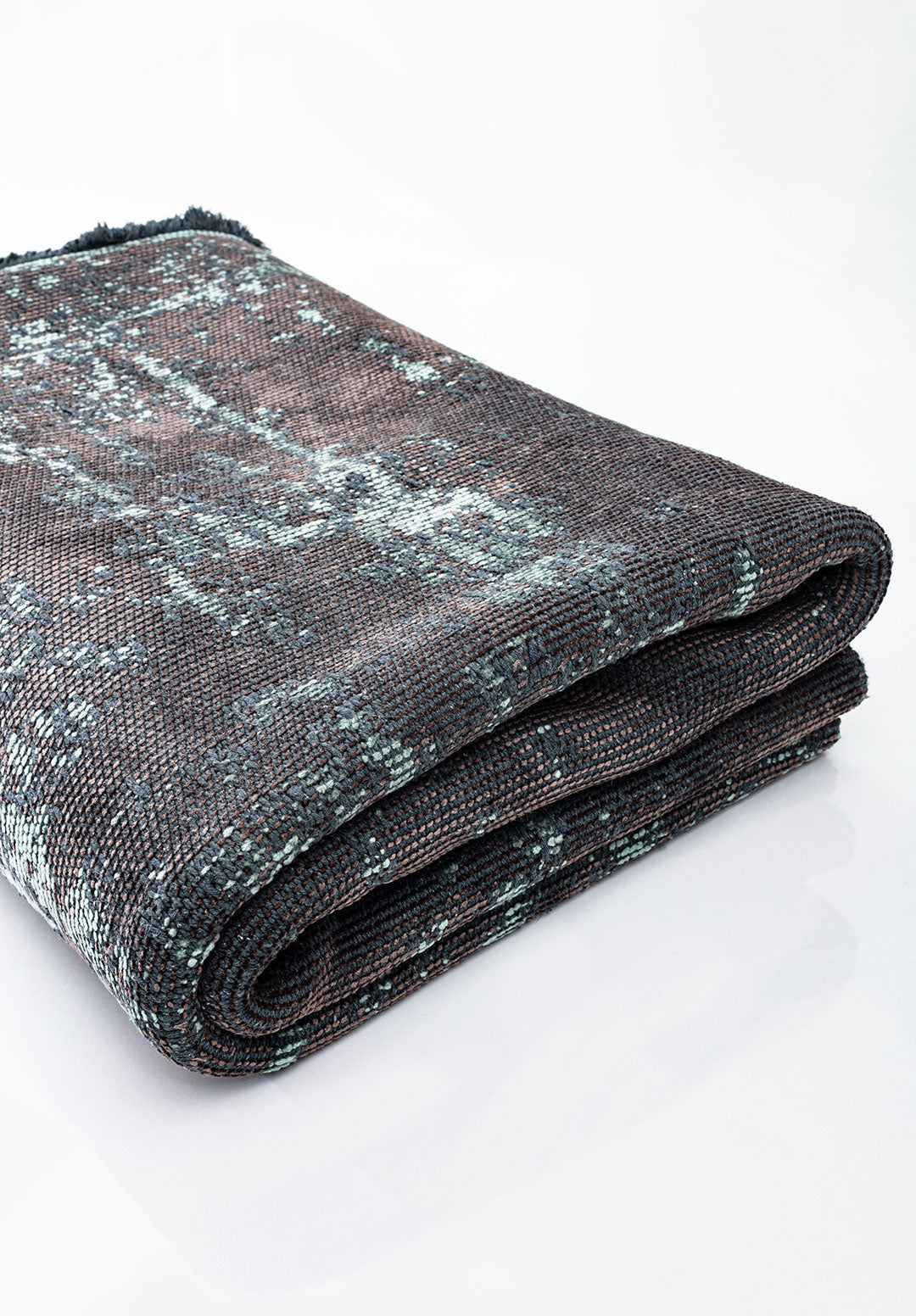 Caesar Dark Mink - River Green Rug