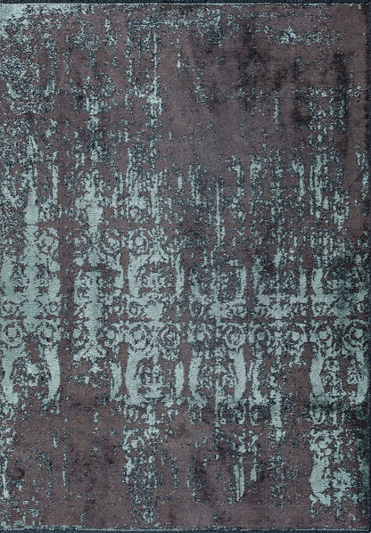 Caesar Dark Mink - River Green Rug