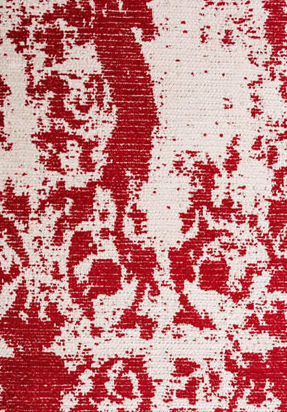 Caesar Ecru - Red Rug area carpet area rug carpet Color_Beige Color_Red Material_Cotton & Viscose vintage