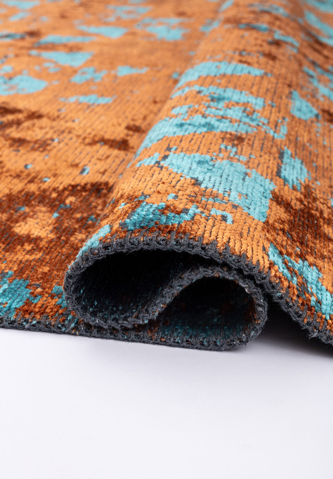 Triangle Terra - Turquoise Rug