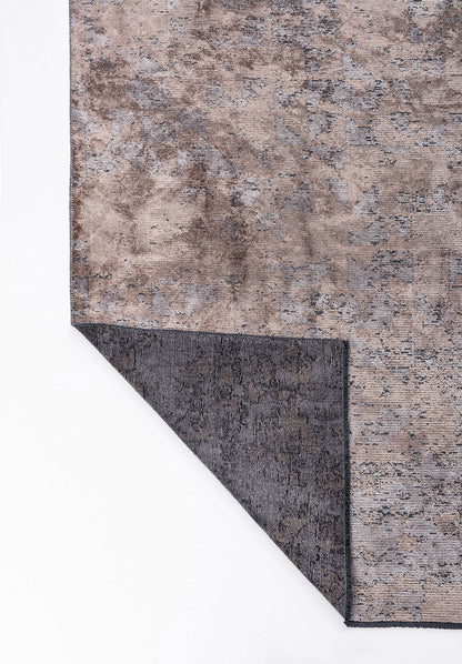Triangle Nougat - Grey Rug