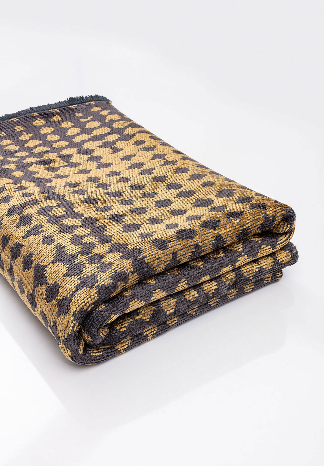 Dots Charcoal - Gold Rug