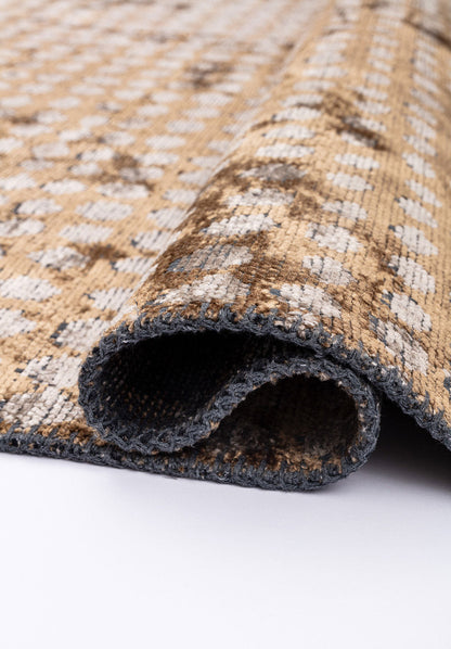Dots Light Brown - Beige Rug