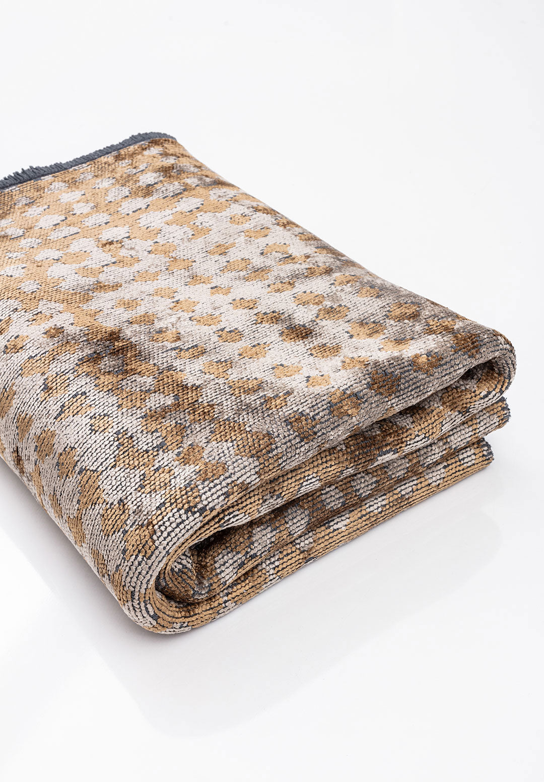 Dots Light Brown - Beige Rug