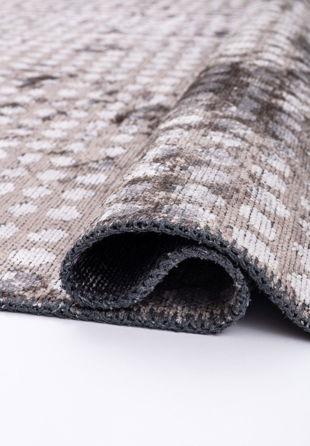 Dots Dark Grey - Light Grey Rug