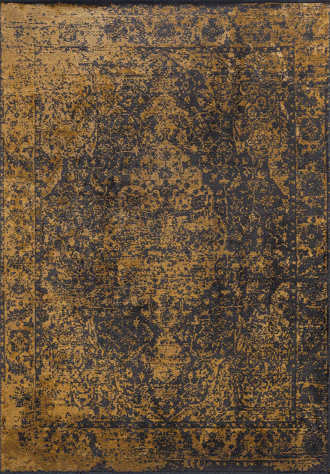 Glory Mustard - Anthracite Rug