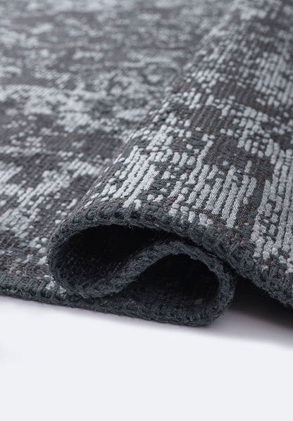 Glory Ice Blue - Charcoal Rug