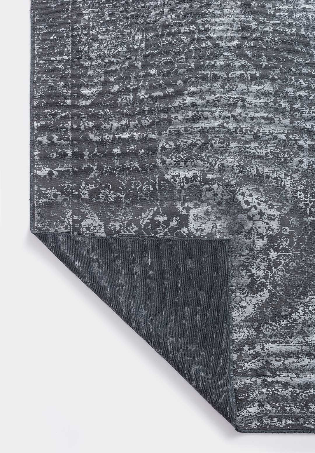 Glory Ice Blue - Charcoal Rug