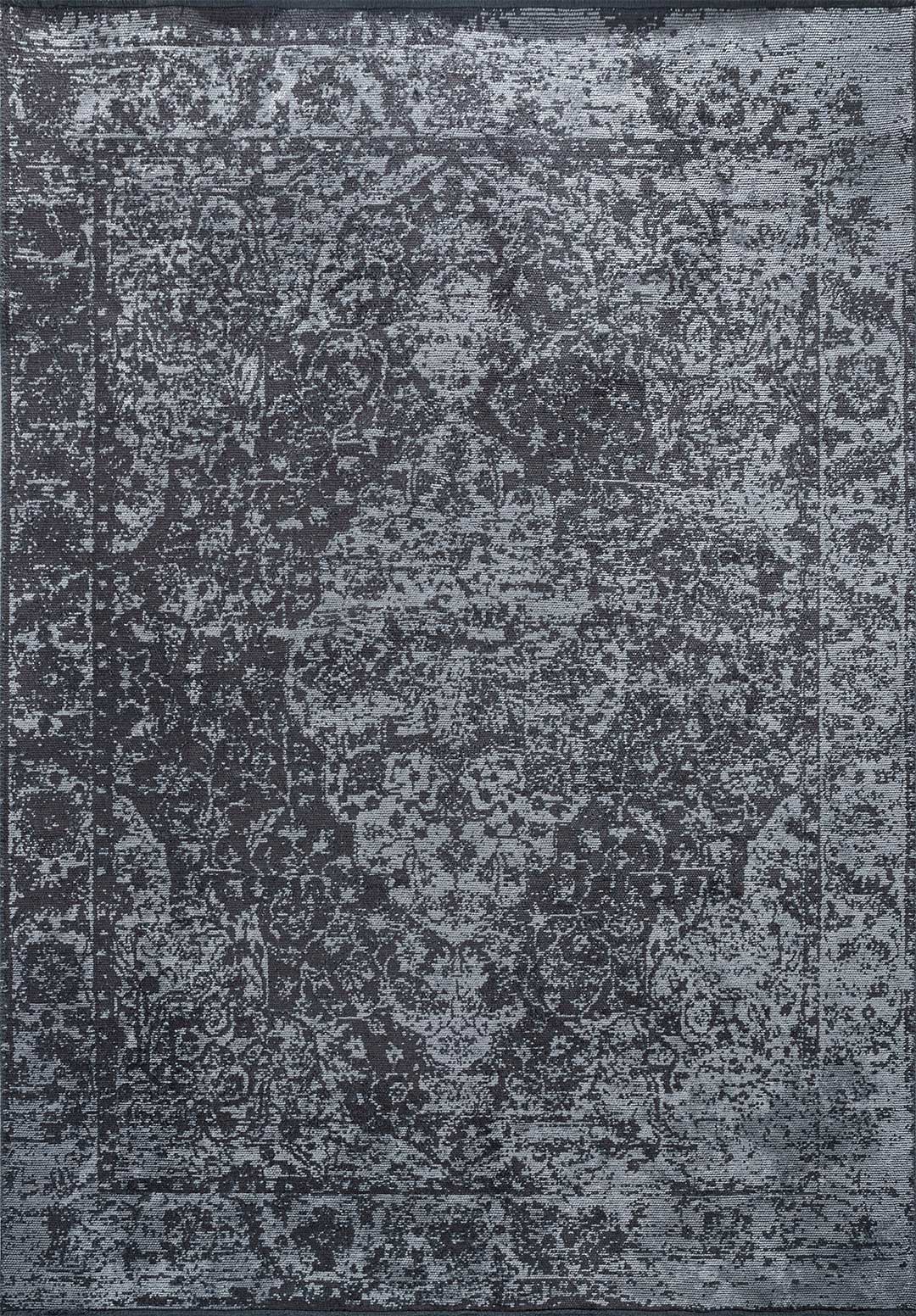 Glory Ice Blue - Charcoal Rug