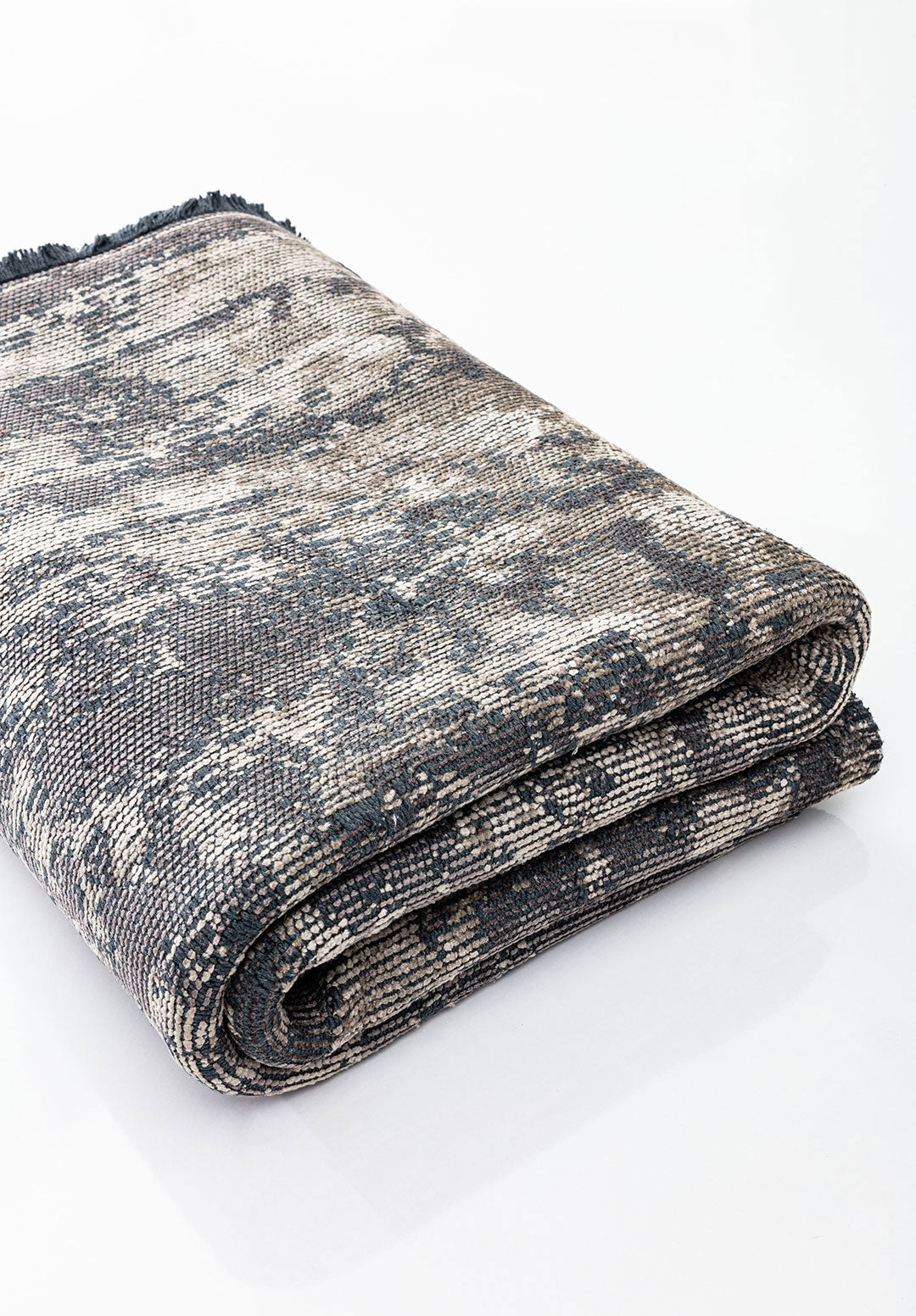 Rise Beige - Dark Grey Rug