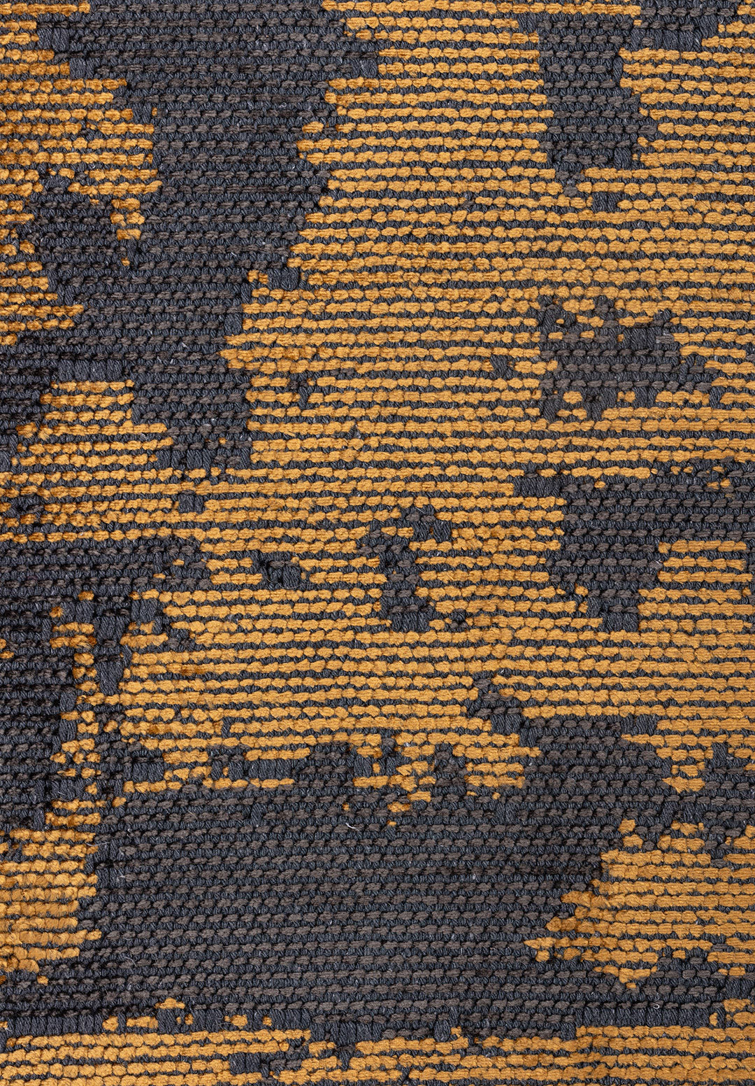 Rise Anthracite - Mustard Rug