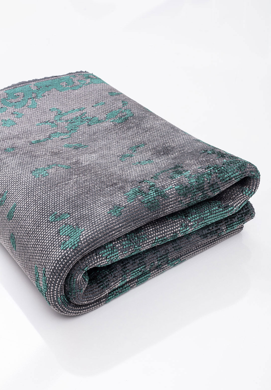 Grace Dark Green - Grey Rug