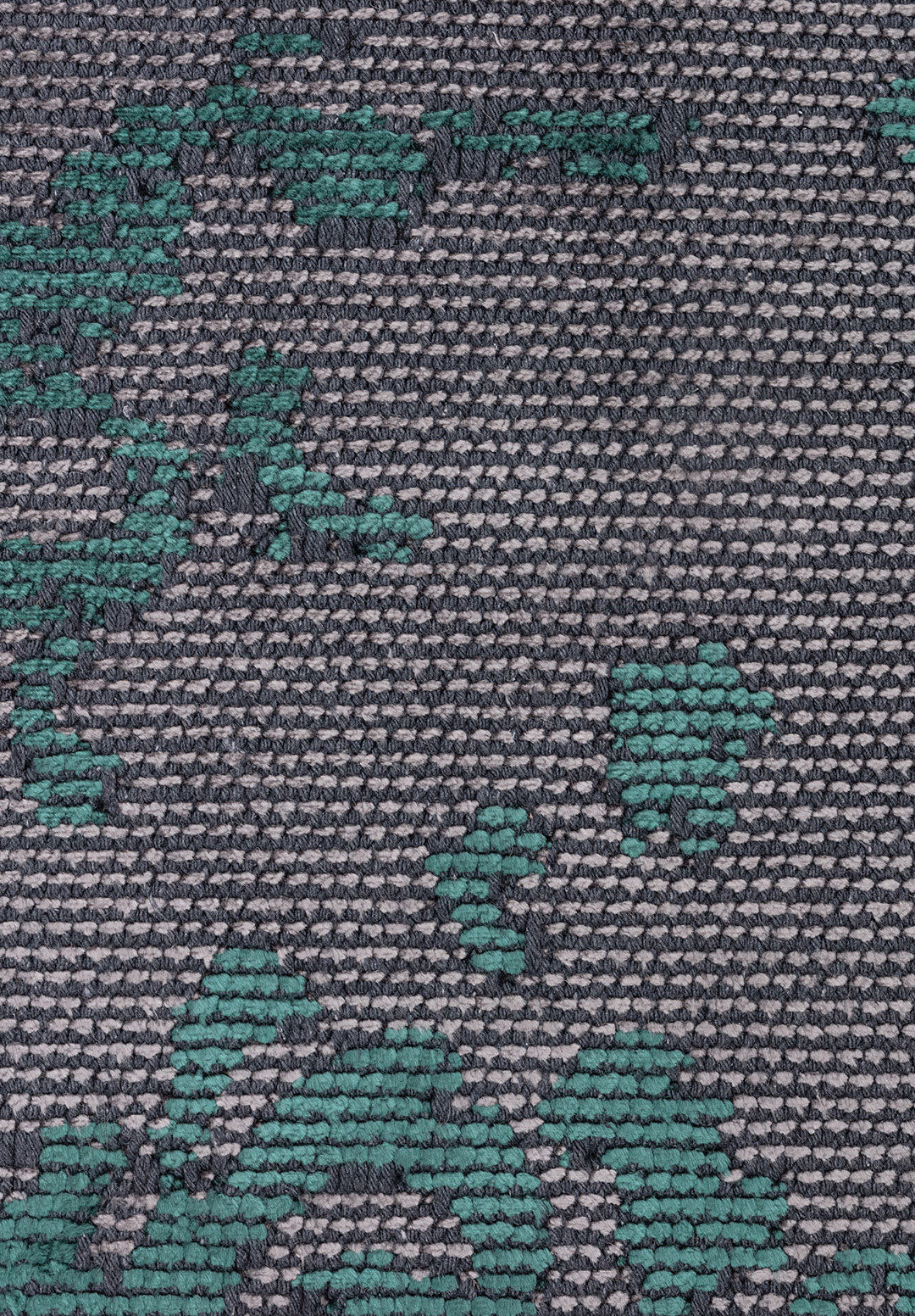 Grace Dark Green - Grey Rug
