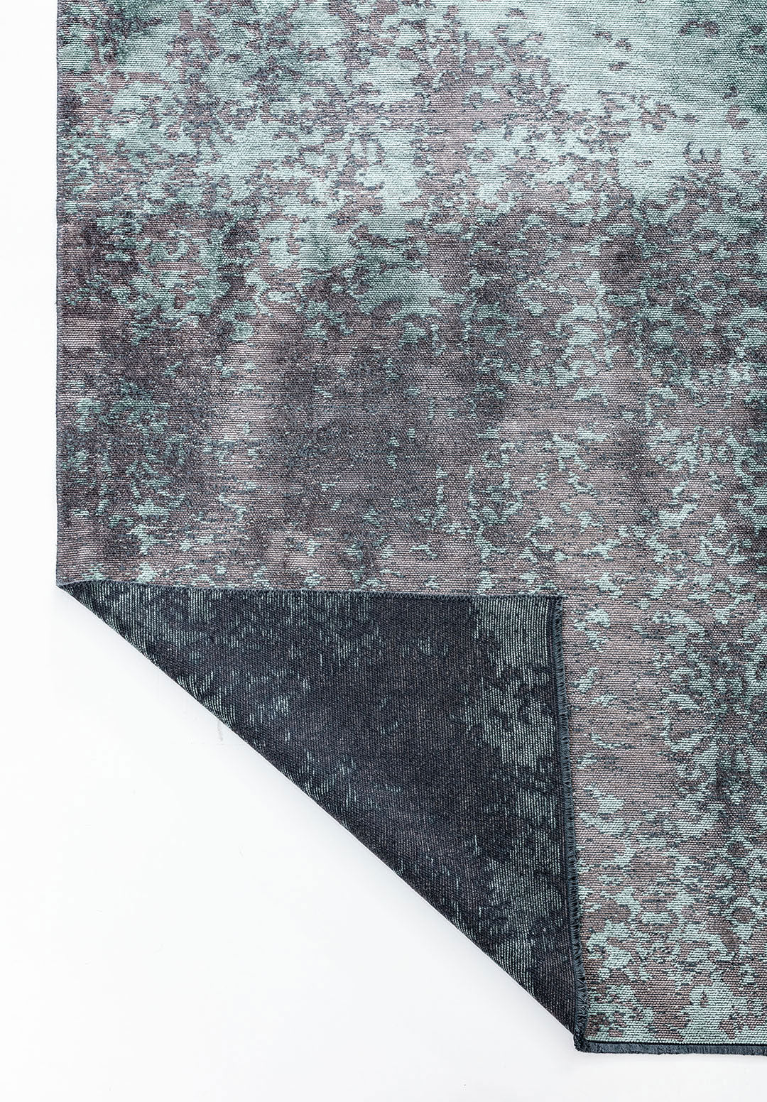 Grace Dark Grey - River Green Rug