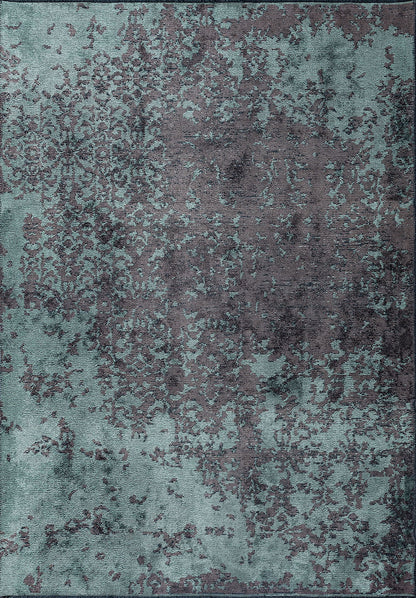 Grace Dark Grey - River Green Rug
