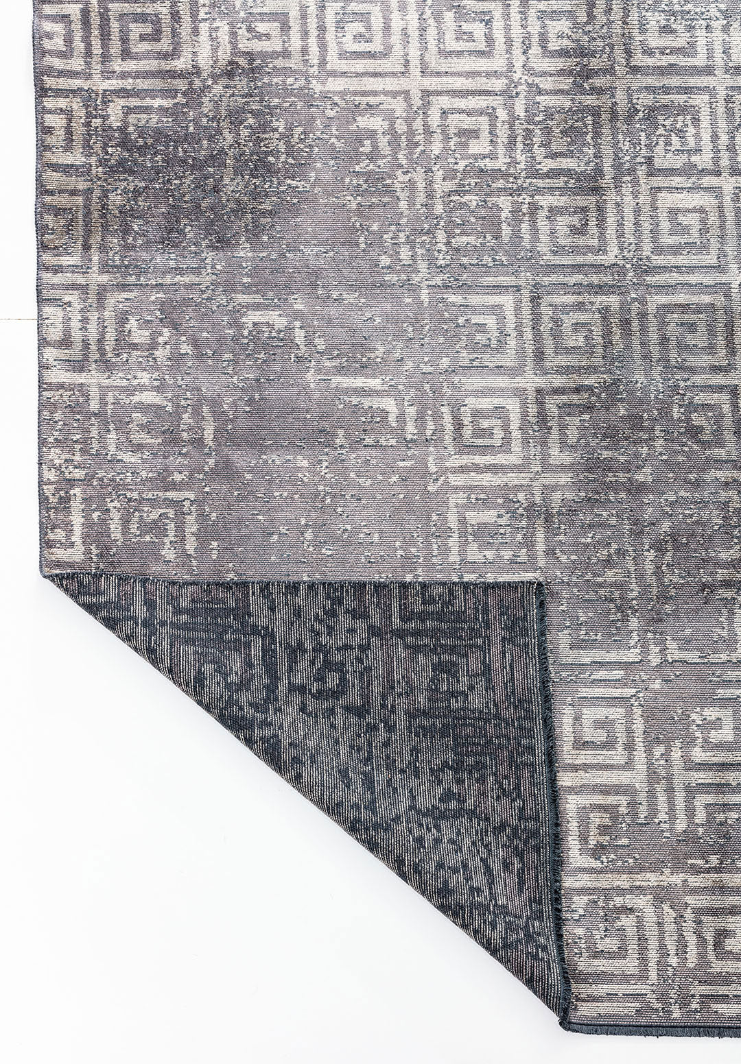 Helix Beige - Dark Grey Rug