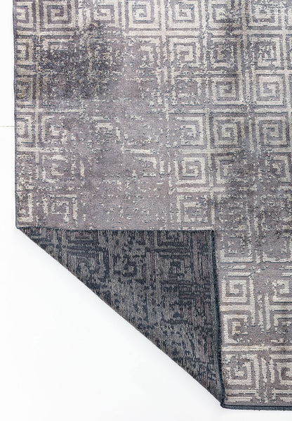 Helix Beige - Dark Grey Rug