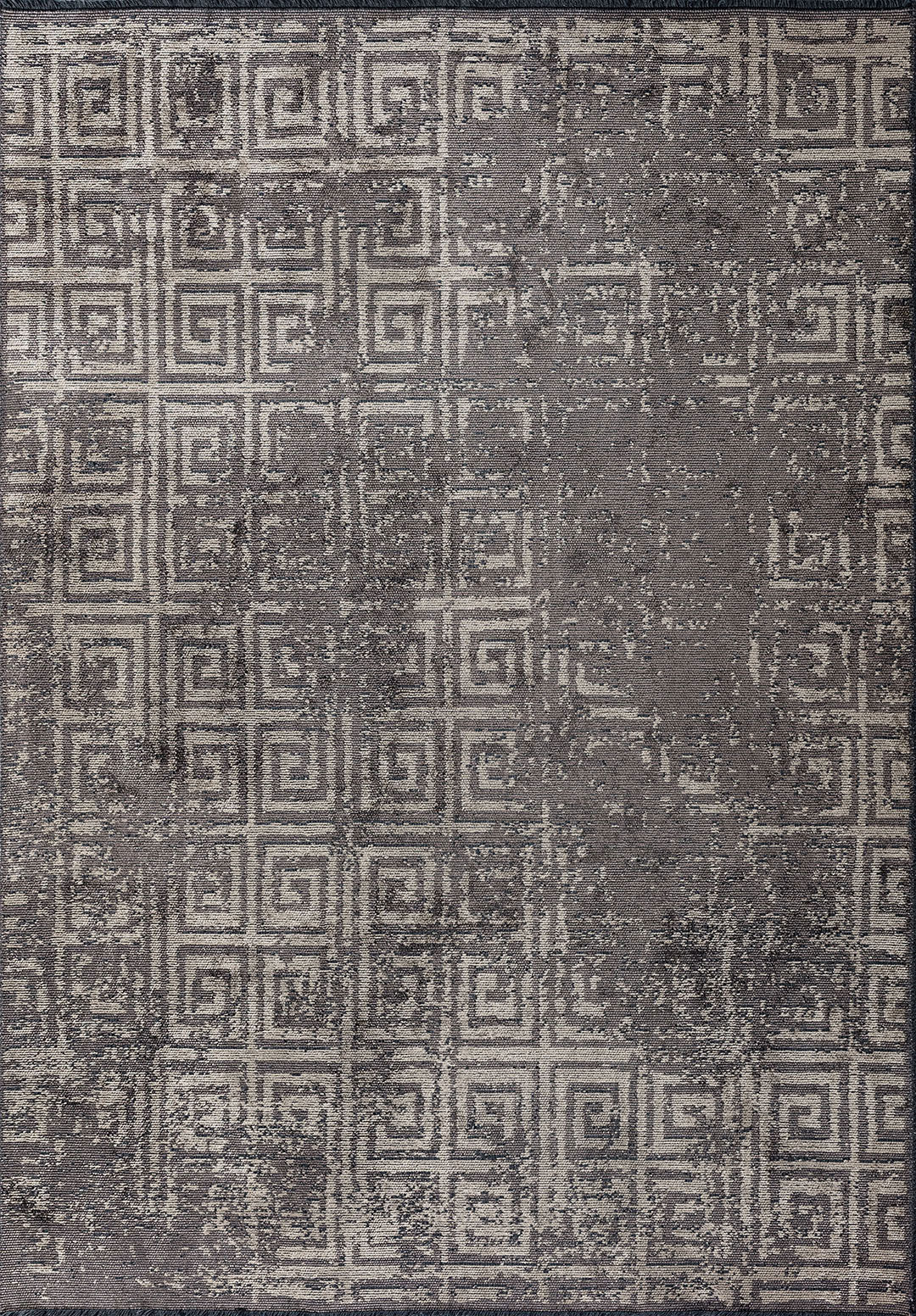 Helix Beige - Dark Grey Rug