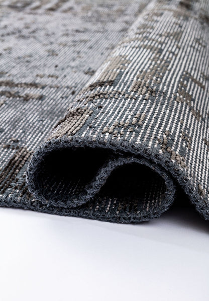 Helix Anthracite - Grey Rug