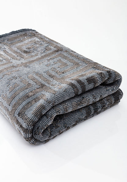 Helix Anthracite - Grey Rug