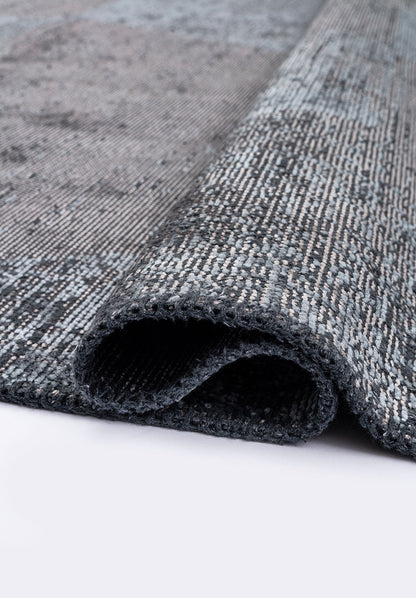 Sharp Blue - Grey Rug