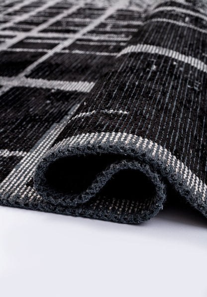 Bari Black - Grey Rug