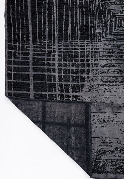 Bari Black - Grey Rug