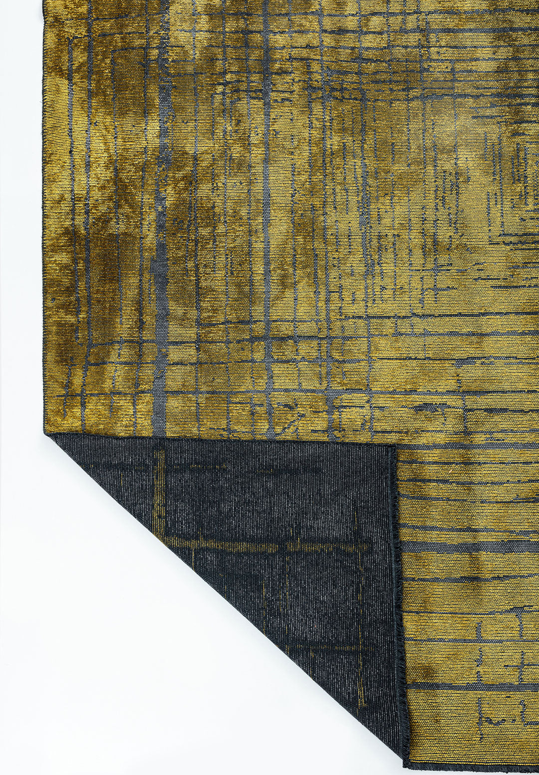 Trani Grey - Yellow Rug
