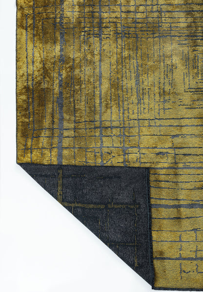 Trani Grey - Yellow Rug