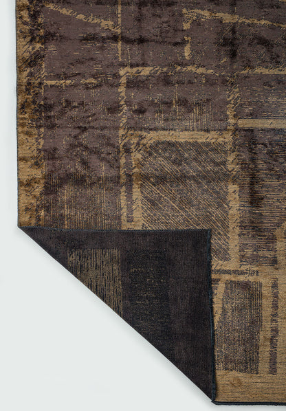 Panorama Dark Mink - Light Brown Rug