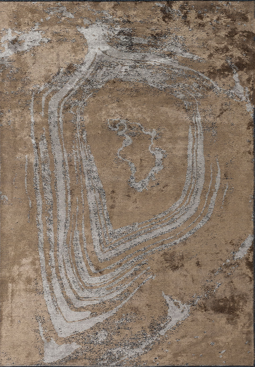 Smoke Beige - Light Brown Rug