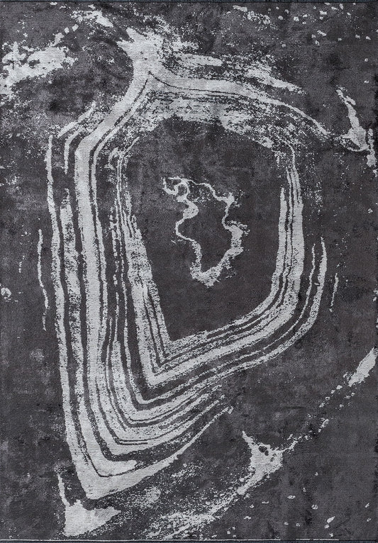 Smoke Grey - Charcoal Rug