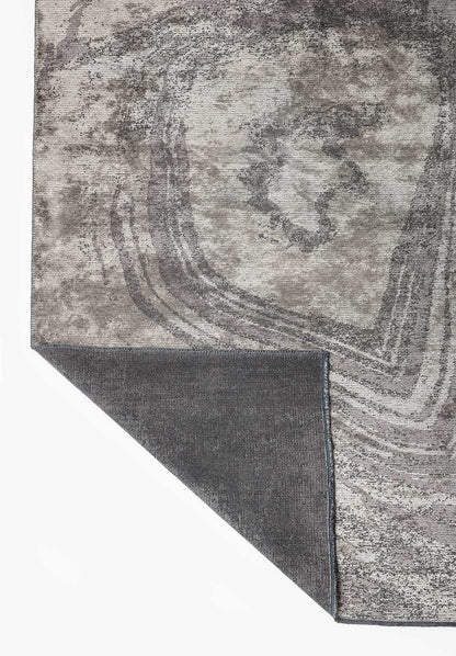 Smoke Dark Grey - Cream Rug