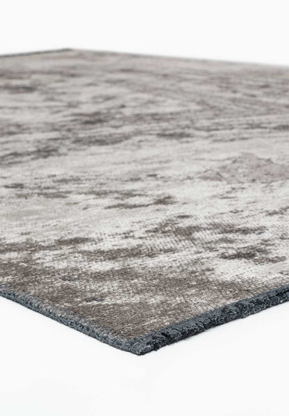 Smoke Dark Grey - Cream Rug
