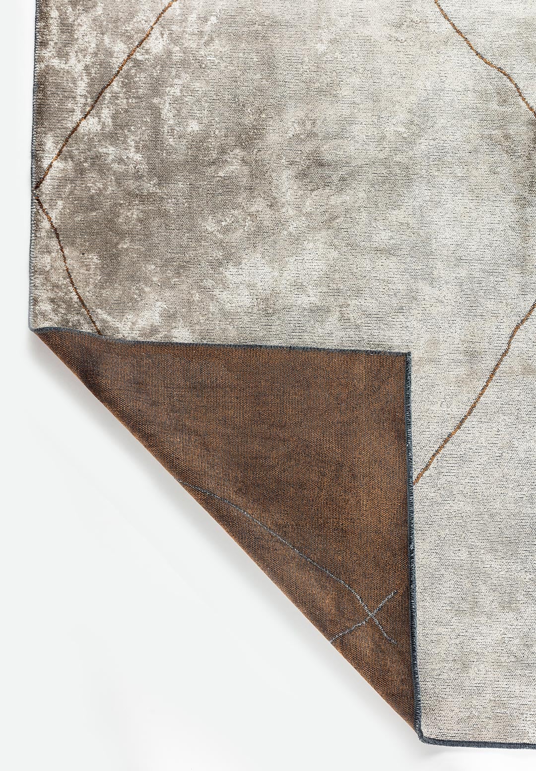 Bohemian Cacao - Beige Rug area carpet area rug carpet Color_Beige Color_Brown Material_Cotton & Viscose SHELL